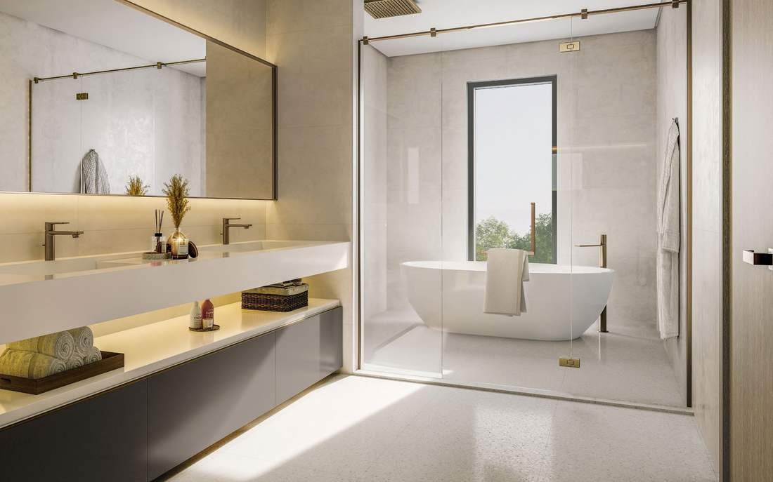 Master bathroom