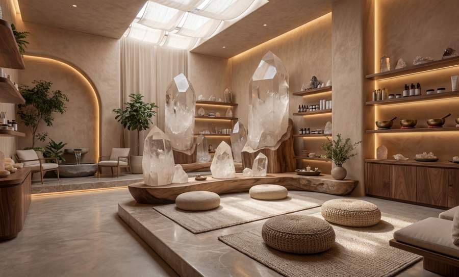 Spa salt lounge